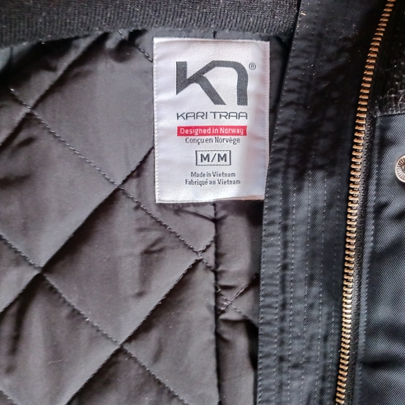 Kari Traa Black Parka - Picture 2 of 5
